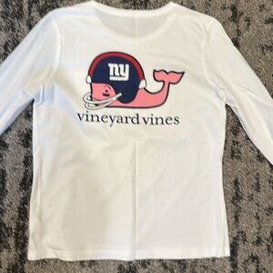 Vineyard Vines NY Giants long sleeve tee NWOT